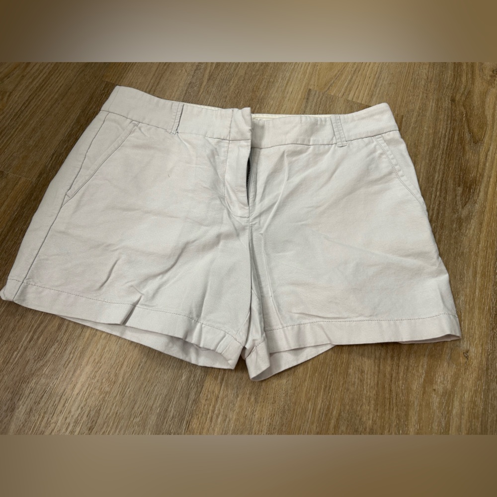 J. Crew Classic White Shorts